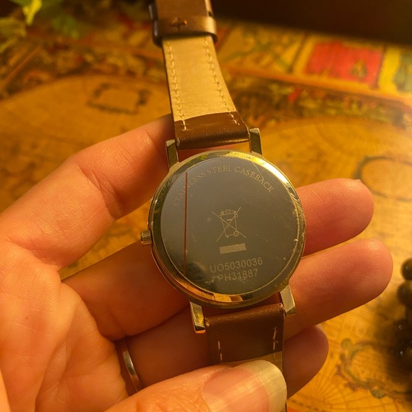 World map wrist watch - Picture 3 of 6